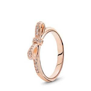 Rose Gold Bow Ring